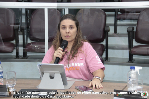 Vereadora pede autorresponsabilidade e fim da politicagem pelo bem do município