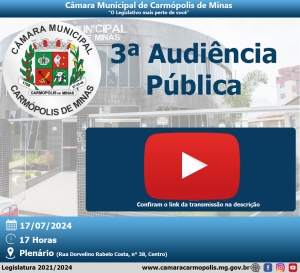 Transmissão Audiência Pública (17/07/2024)