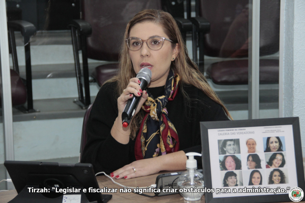Transparência, fiscalização e saúde pública marcam manifestações de vereadora