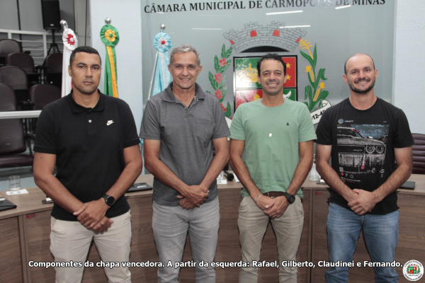 Eleita a nova mesa diretora da Câmara