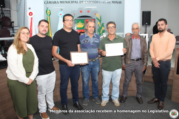 Câmara entrega moção de aplauso à APHOCAM