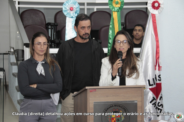 Secretárias atendem convocação e esclarecem sobre empresa “Prosseguir”